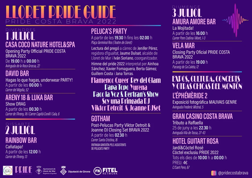 Cartel - Lloret Pride Guide