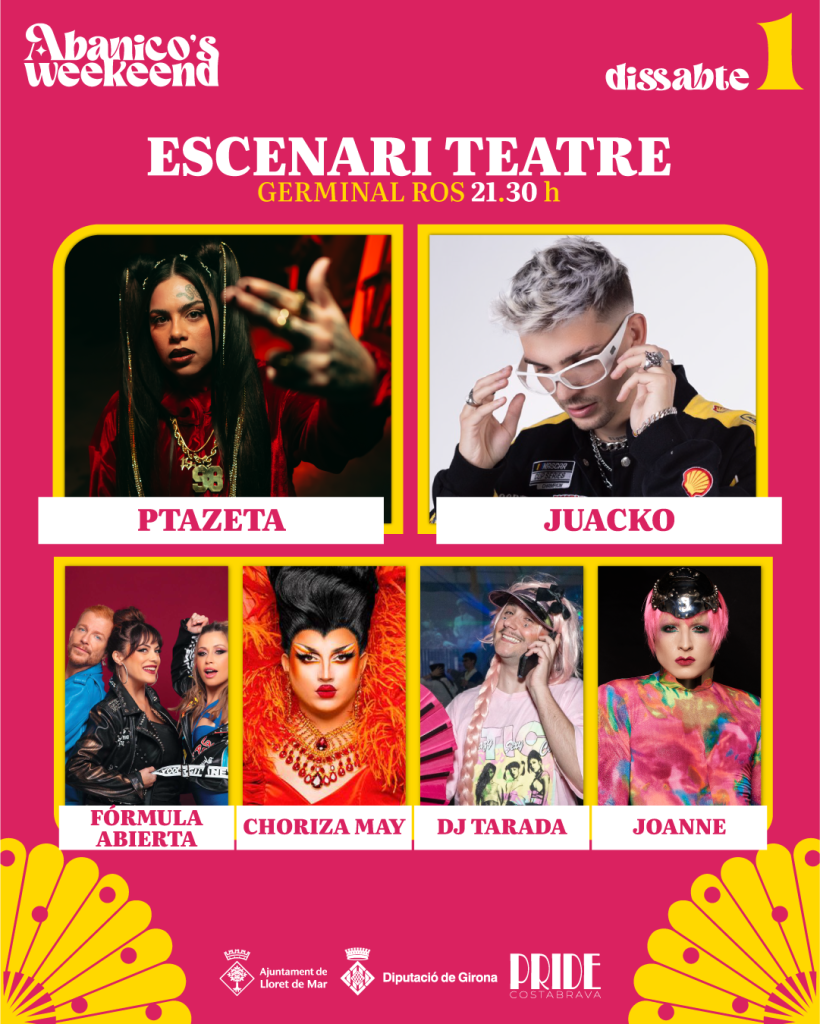 Activitats Pride del dissabte 2024 -1