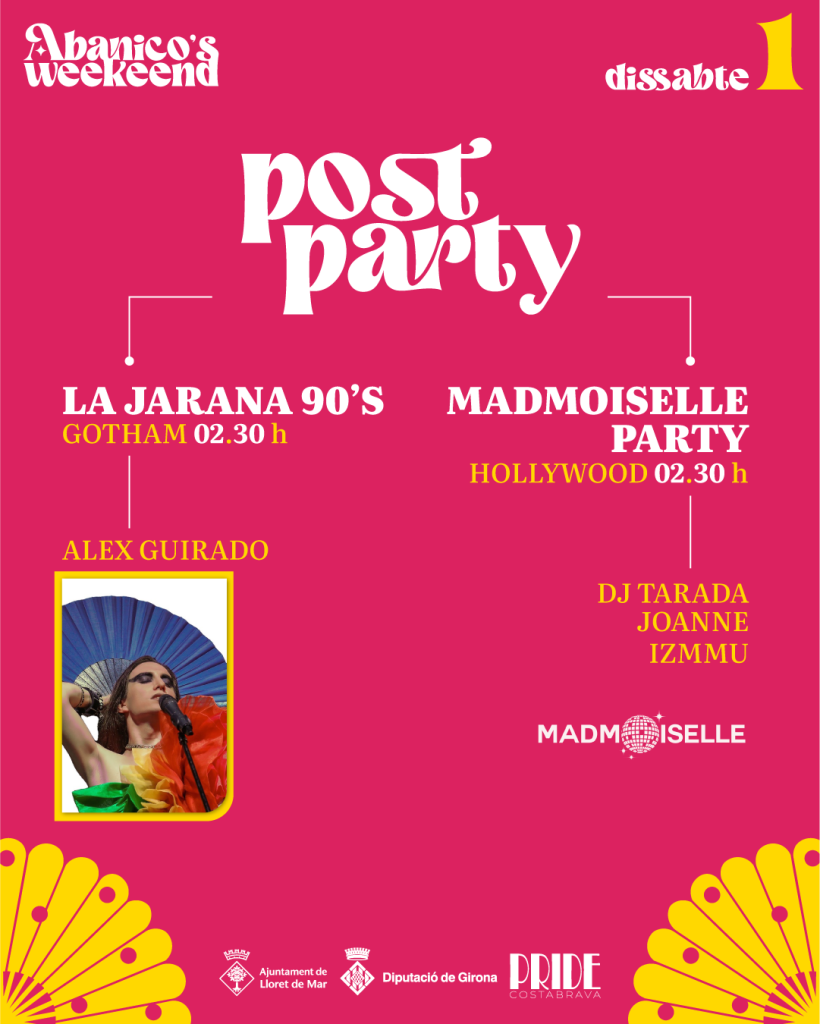 Activitats Pride del dissabte 2024 -2